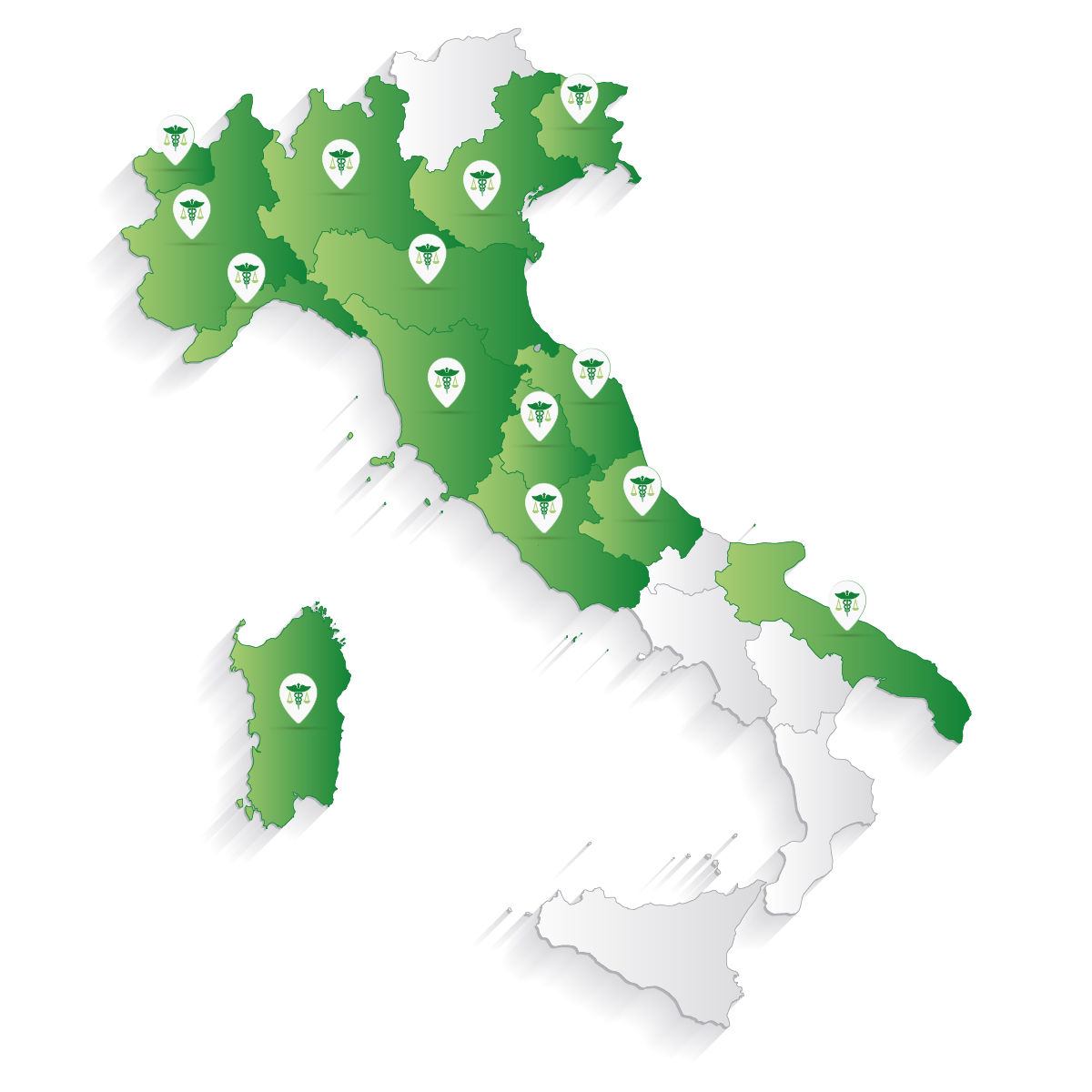 Mappa Italia Farmalex
